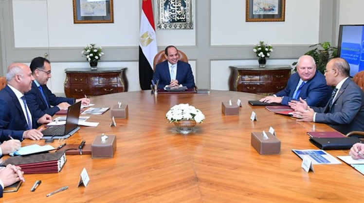 Egypt's President Abdel Fattah al-Sisi held a meeting with CEO of US Progress Rail Locomotives (PRL) William Petersons on Saturday in the presidential palace, mulling ways of supplying US-manufactured locomotives for the Egyptian railway network, accordin