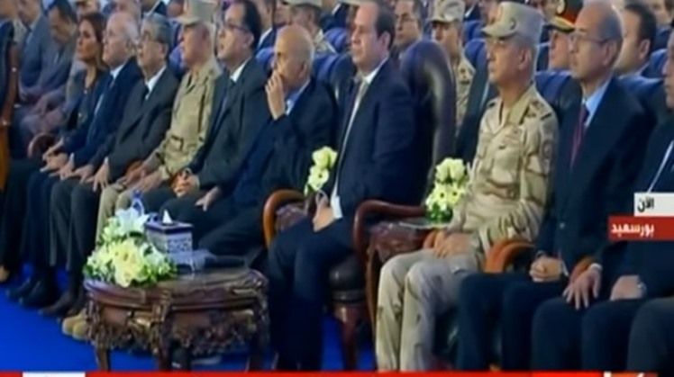 Egypt's President Abdel Fattah al-Sisi inaugurated on Tuesday a number of national projects in Port Said and North Sinai governorates.
