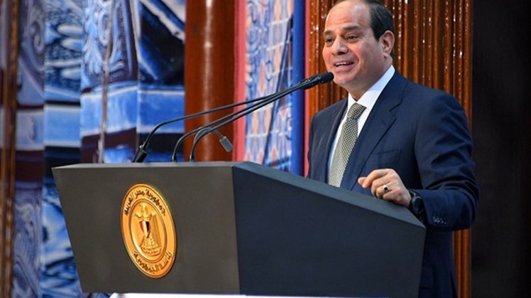 resident Abdel Fattah El Sisi met on Tuesday with CEO of British Petroleum (BP) company Bernard Looney on the sidelines of Egypt Petroleum Show "EGYPS 2020"