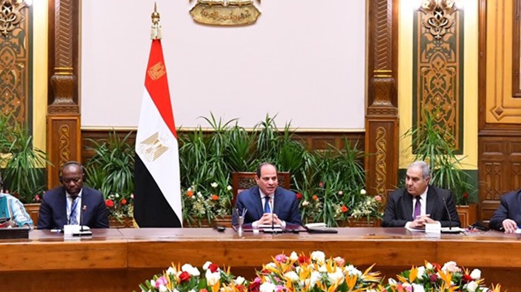  President Abdel Fatah al-Sisi has emphasized African constitutional courts' role in developing their respective countries