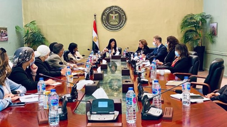 Egypt’s Minister of International Cooperation Rania Al-Mashat discussed fostering partnership between the African country and the United Nations