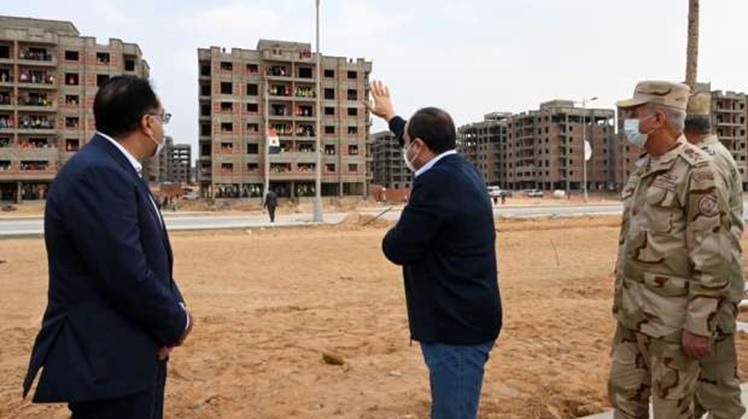 Egypt's President Abdel Fatah al-Sisi inspected on Sunday the newly-established State Strategic Command Center in the New Administrative Capital (NAC).
