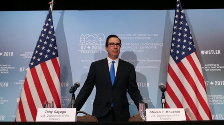 US Secretary of the Treasury, Steven Mnuchin, asserted that the US side is looking forward to deepening the economic partnership with Egypt
