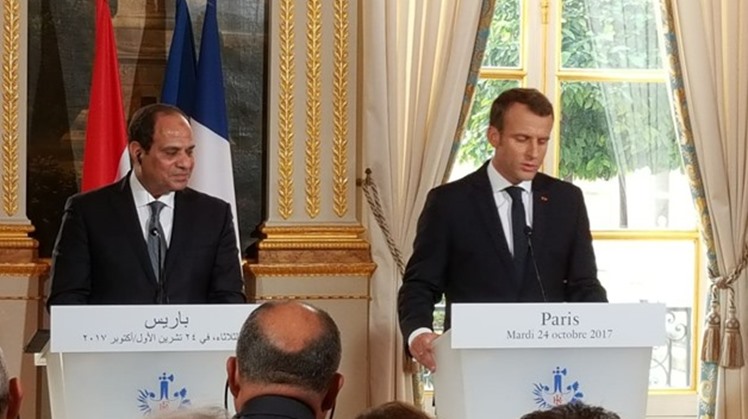 Sisi, Macron discuss latest development of GERD, Libyan crisis