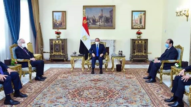 Egypt's Sisi asserts depth of Egypt-US ties in a meeting with Head of World Jewish Congress