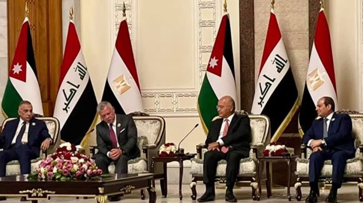 US welcomes historic Baghdad summit by leaders of Egypt, Jordan, Iraq forming alliance hoped to bring stability, prosperity