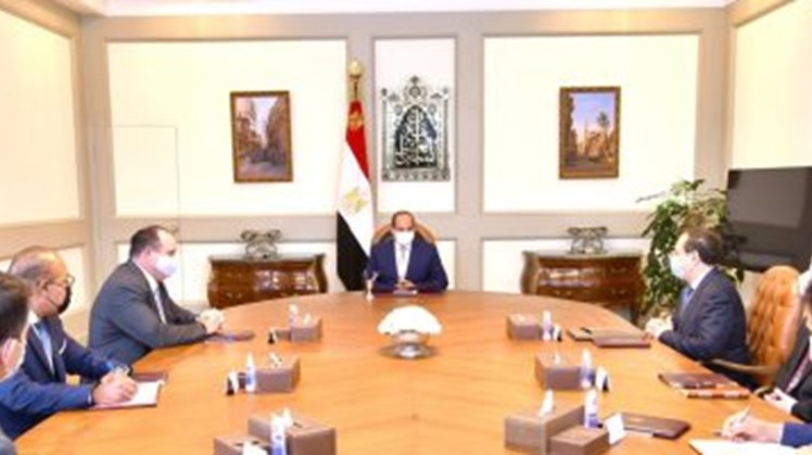 Egypt's Sisi discuss with Apache President cooperation in Oil Production