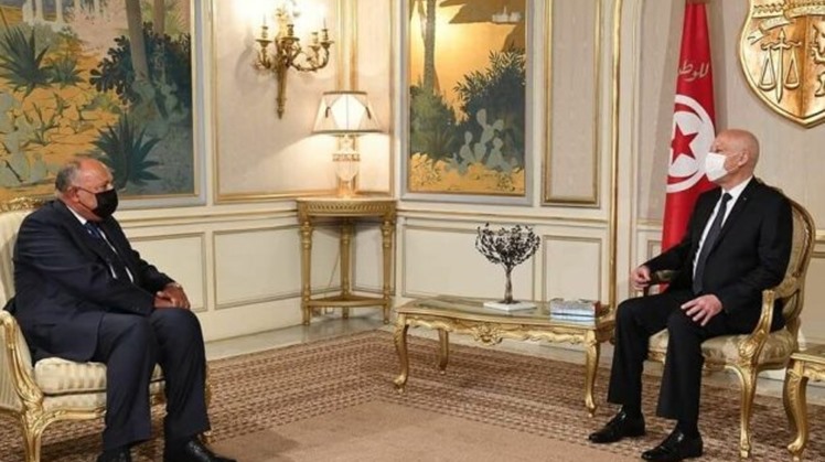Tunisian President Kais emphasizes solidifying coordination and cooperation with Egypt