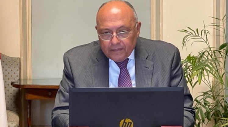 Egypt's FM Shoukry asserts support for Libya