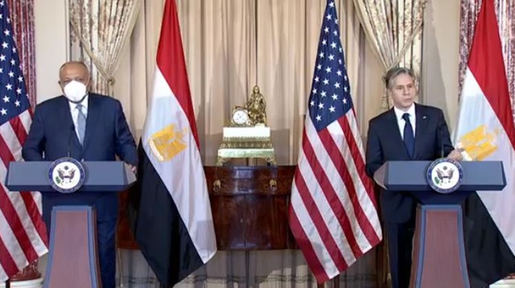 Blinken thanked Egypt's FM for Cairo’s role in 'supporting regional stability'