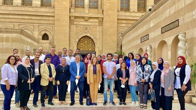 Egypt's Min. of Antiquities organized a training course for employees ...