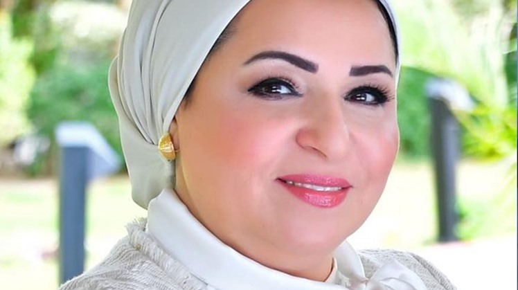 Egypt's First Lady greets Egyptian women on Int'l Women's Day