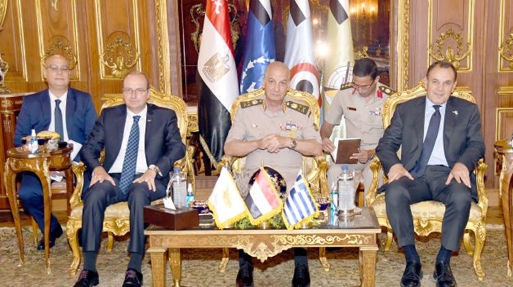 Defense ministers of Egypt, Cyprus, Greece discuss impact of global developments on Eastern Mediterranean in Cairo