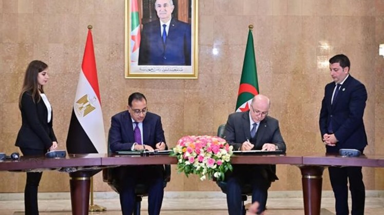 Egypt, Algeria sign 13 cooperation deals in various fields including investments, trade