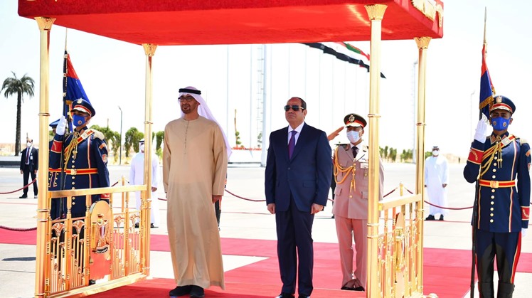 Egypt, UAE presidents exchange views on international issues, regional security