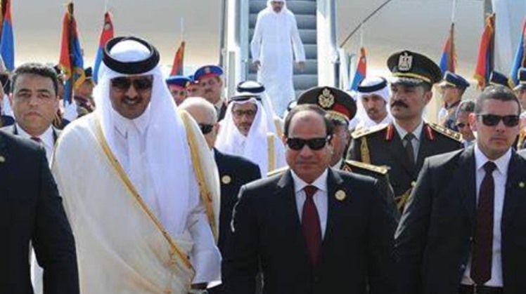 Egypt’s Sisi begins 2-day visit to Qatar to discuss bilateral ties, issues of concern with emir
