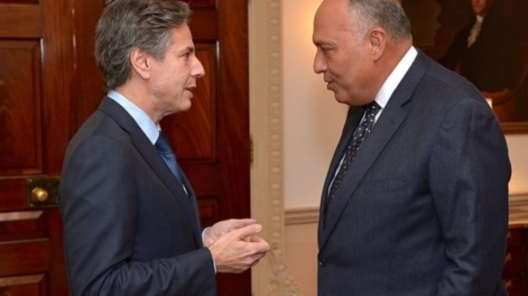 Egypt's FM, US counterpart describe Cairo-Washington relations as "strategic"