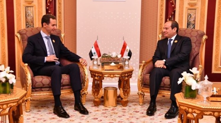 President Sisi And Al-Assad Stress Necessity Of Ceasefire In Gaza ...