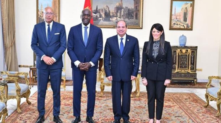 President Abdel Fattah El-Sisi met with Managing Director of the International Finance Corporation (IFC), Mr. Makhtar Diop on June 15, 2025- press photo