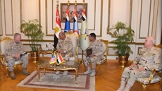 United States Central Command chief Kenneth McKenzie affirmed keenness to back partnership relations and coordination between the armed forces of Egypt and the US
