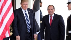 Egypt's President Abdel Fatah al-Sisi discussed the latest developments on Libya with American Counterpart, Donald Trump during a phone call, Wednesday.
