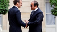 Egypt's President Abdel Fattah el-Sisi and France president Emmanuel Macron highlighted many aspects of agreement in a press conference in Paris Monday