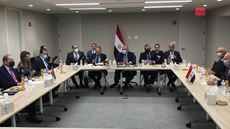 Egyptian, Jordanian, Iraqi FMs review enhancing cooperation on UNGA sidelines