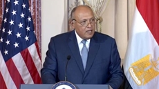 Egypt, US enjoy a high level of coordination at the political level, including the situation in Gaza: Shoukry
