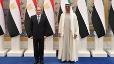 Sisi holds talk with Abu Dhabi CP, UAE’s PM, Bahrain’s king to address regional challenges