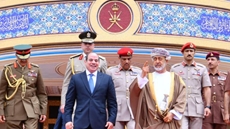 Egyptian President, Omani Sultan discuss Yemeni crisis, security of navigation in Red Sea
