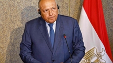 Egypt’s FM Shoukry reviews cooperation with World Economic Forum president