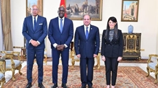 President Abdel Fattah El-Sisi met with Managing Director of the International Finance Corporation (IFC), Mr. Makhtar Diop on June 15, 2025- press photo