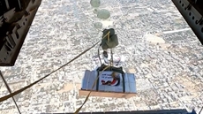 Egypt sends nine military aircraft to airdrop aid over Gaza in three days- press photo from the Egyptian Ministry of Defense on August 3, 2025