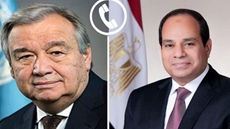 Egypt’s President Abdel Fattah El-Sisi discussed in a phone call, Friday with UN Secretary General António Guterres the ceasefire deal in the Gaza Strip.
