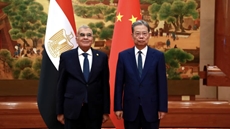 Egypt and China discuss stronger strategic ties, parliamentary cooperation, trade and shared interests.