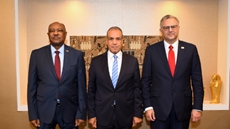 Egypt, Sudan and the US discuss efforts to de-escalate the conflict, pursue a political settlement and preserve Sudan’s unity and sovereignty.